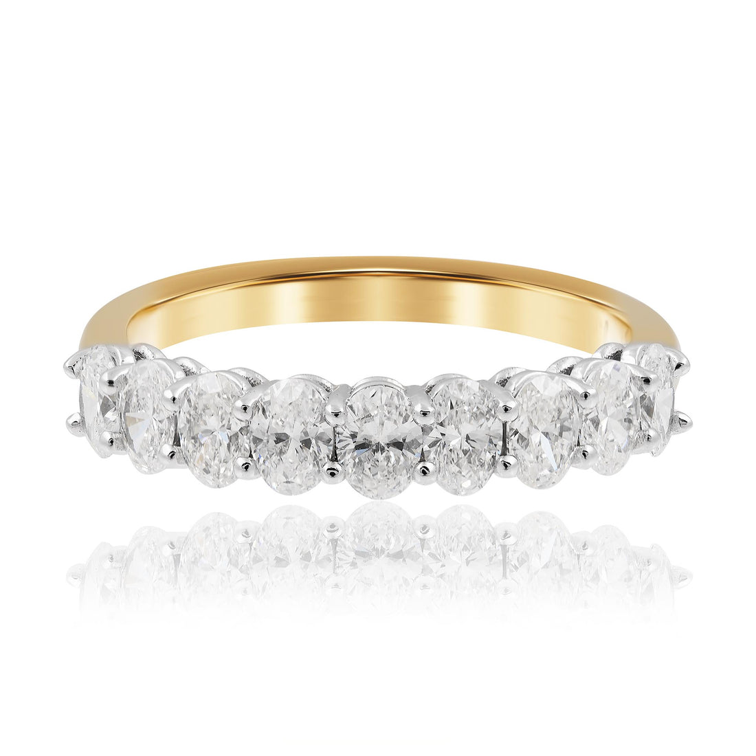 Oval Cut Diamond Wedding Ring