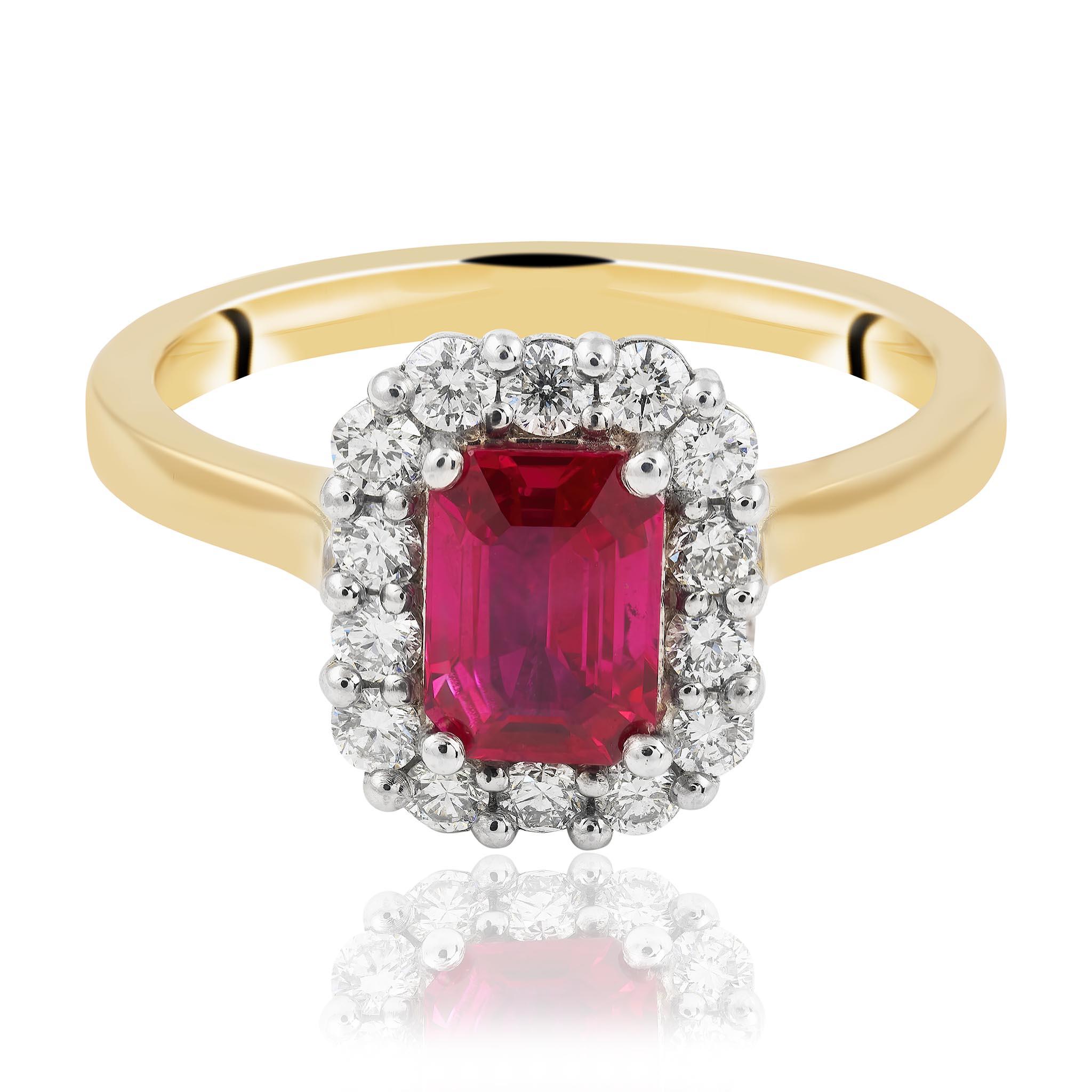 Ruby and Diamond Ring