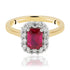 Ruby and Diamond Ring