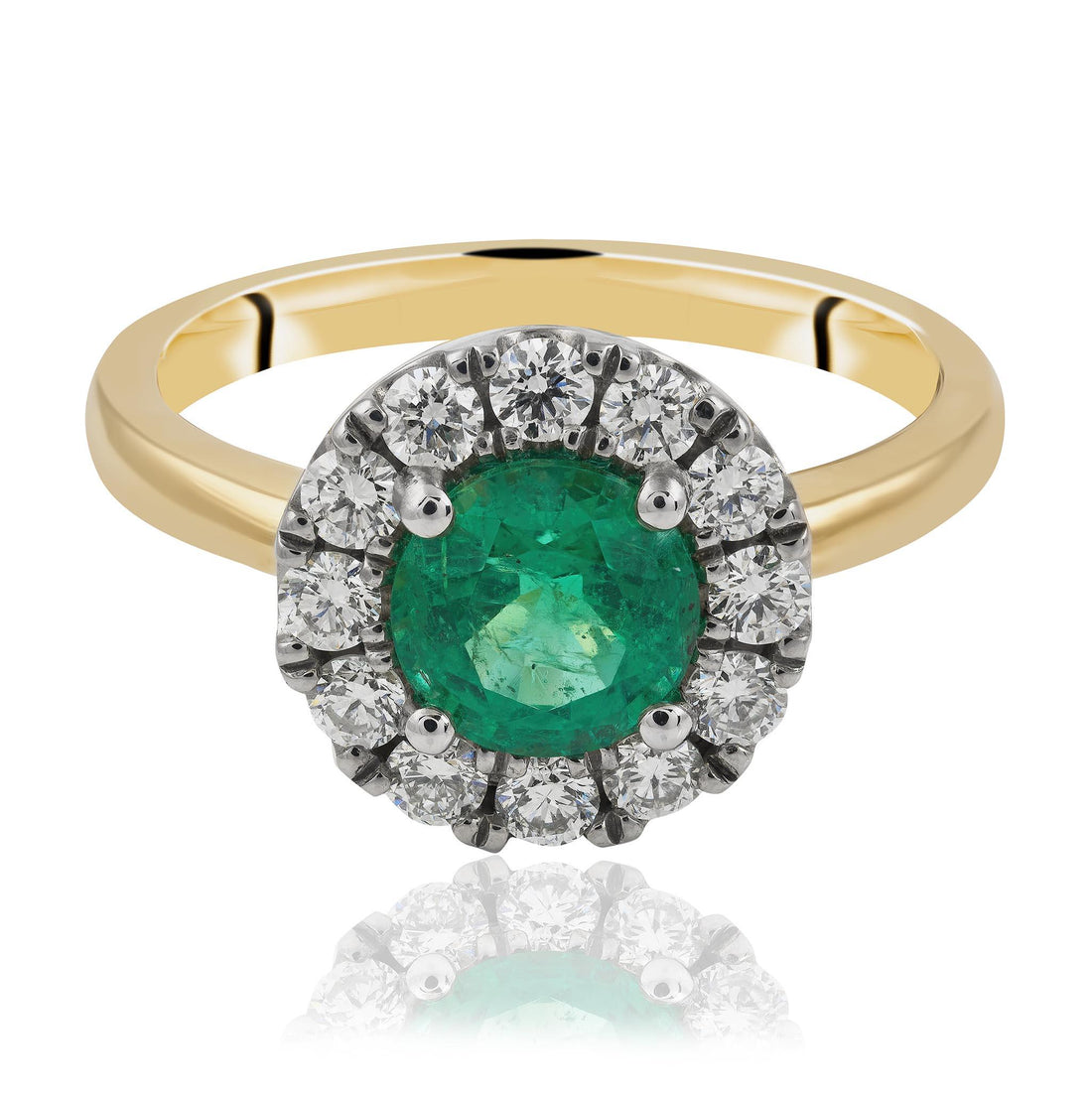 Emerald and Diamond Ring