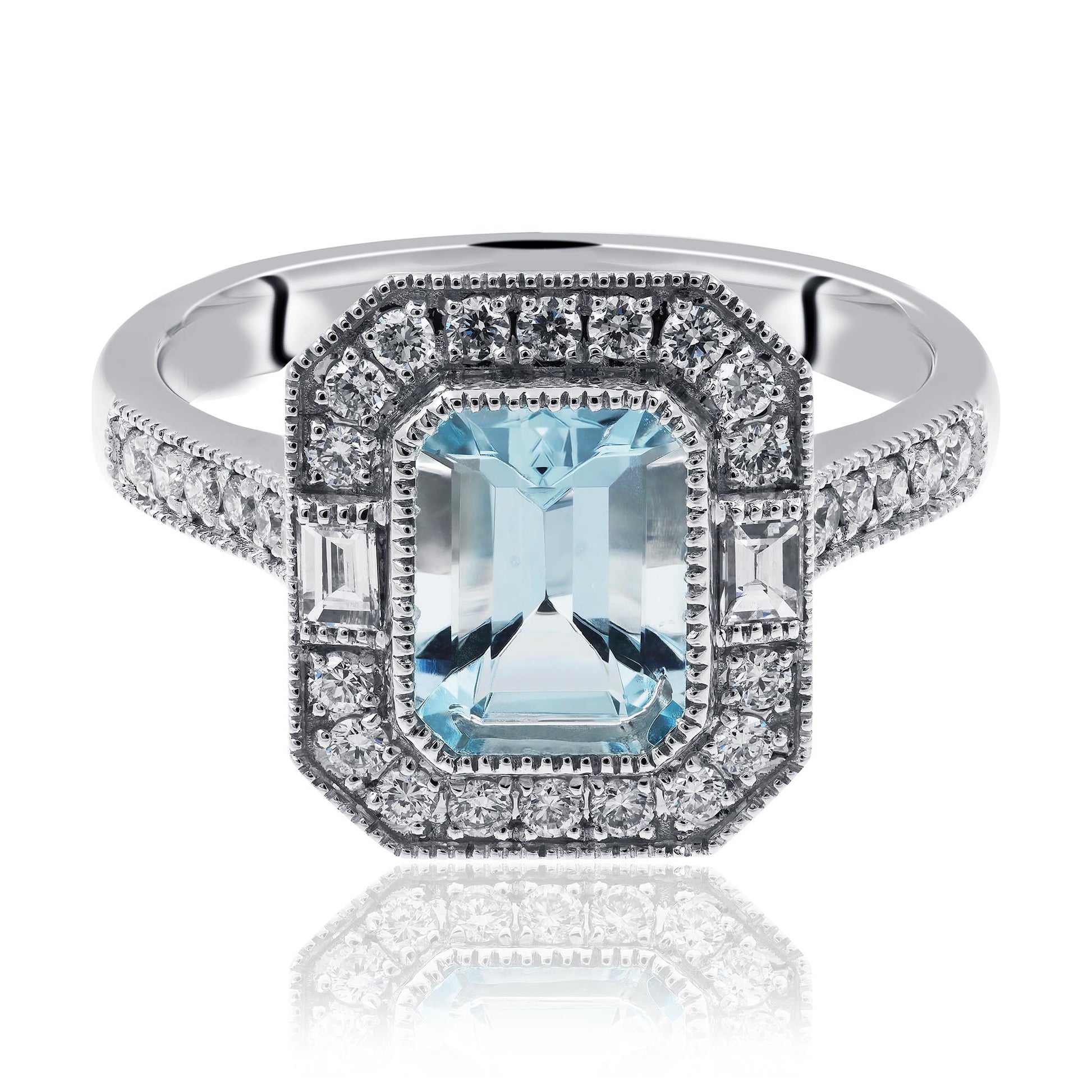 Antique Aquamarine ring