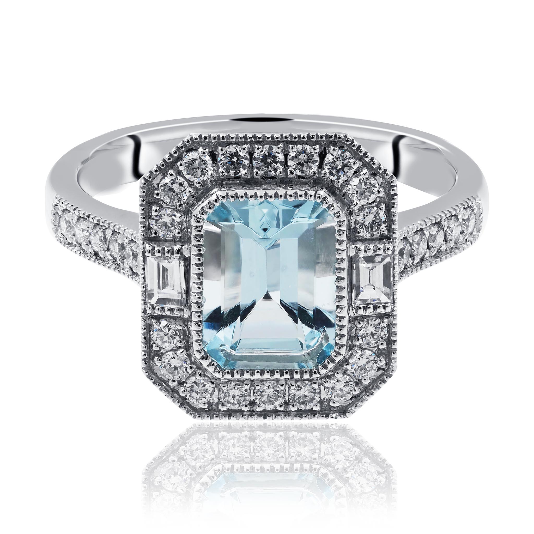 Antique Aquamarine ring