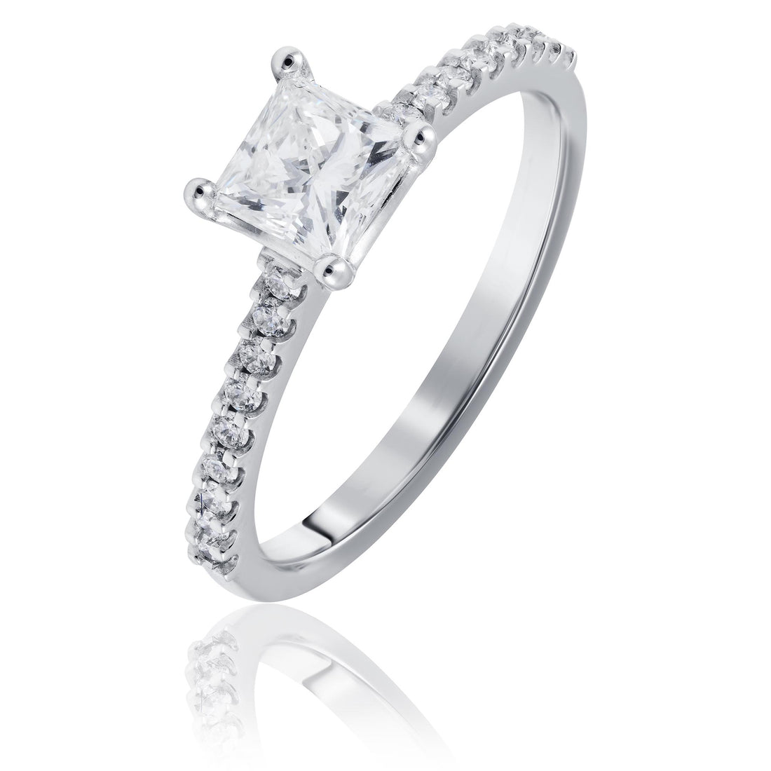 Engagement Ring Princess Cut
