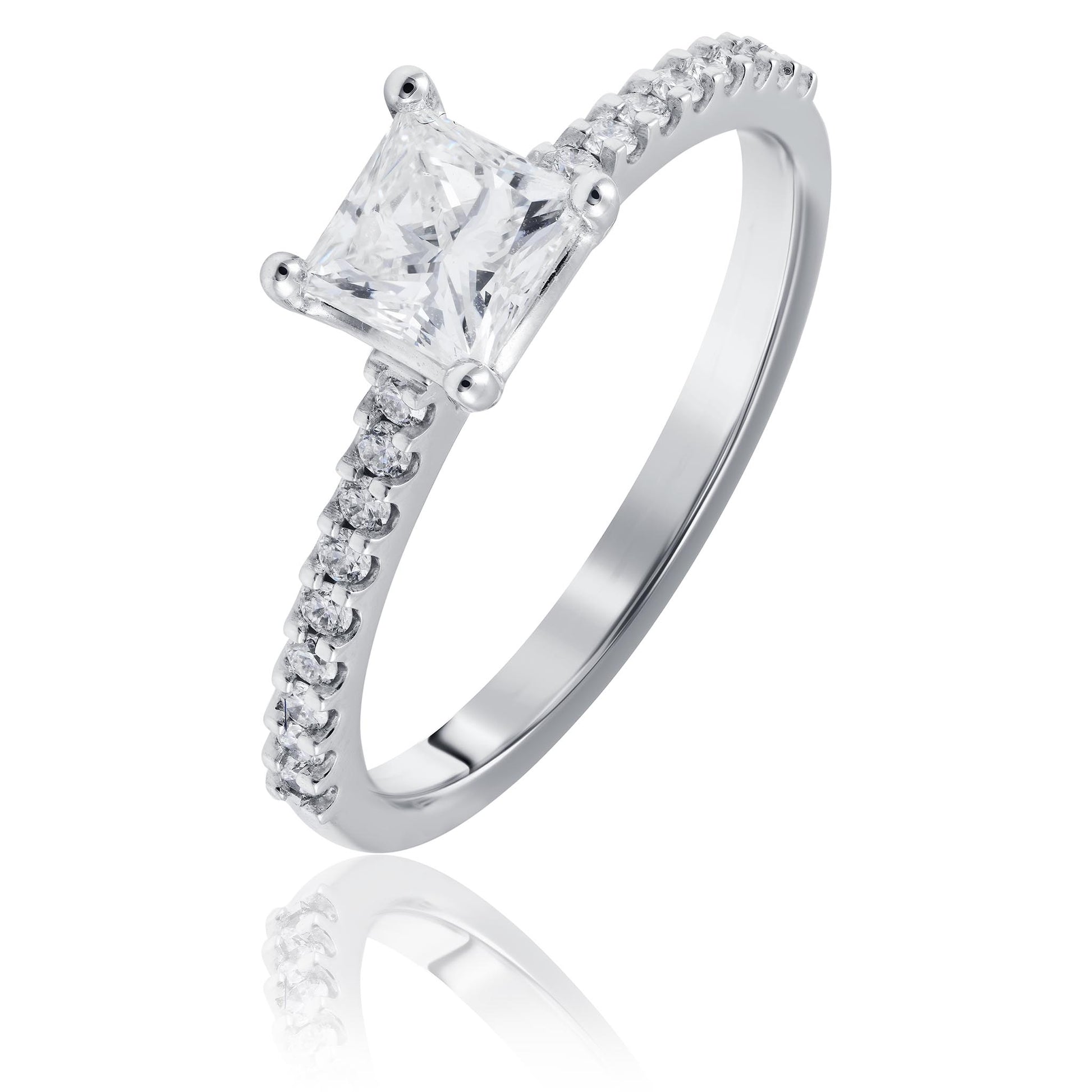 Engagement Ring Princess Cut