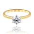 0.80ct Round diamond engagement ring