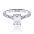 1.50ct Emerald Cut Diamond Engagement Ring