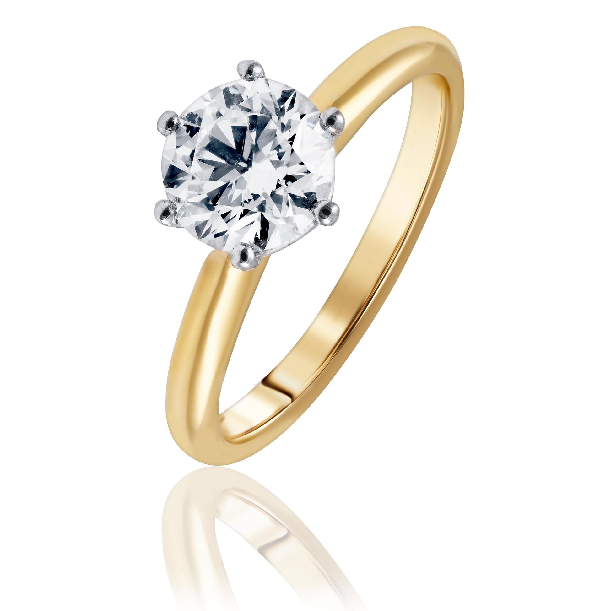 custom made diamond engagement ring