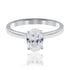 oval cut diamond engagement ring Brisbane