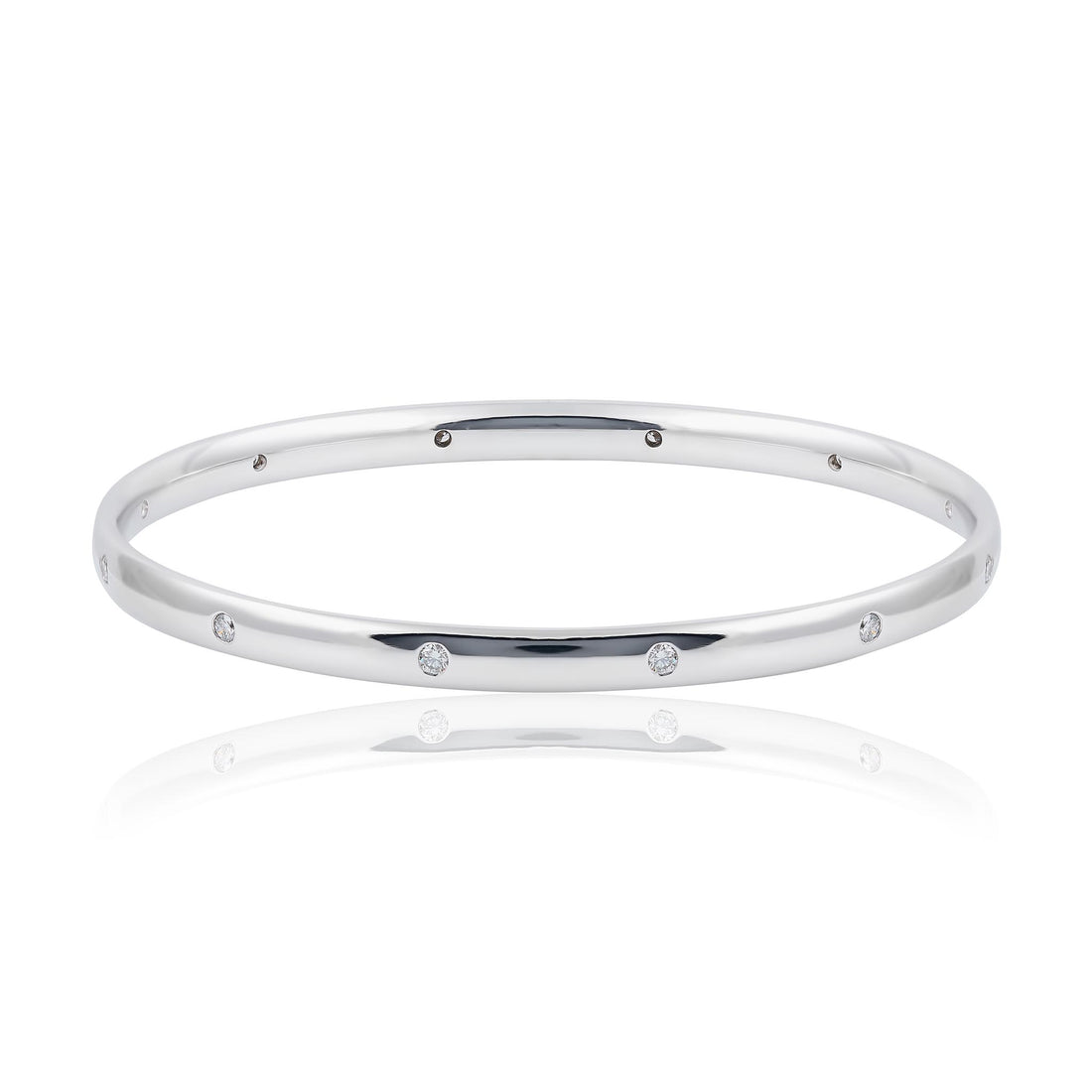 Diamond set bangle
