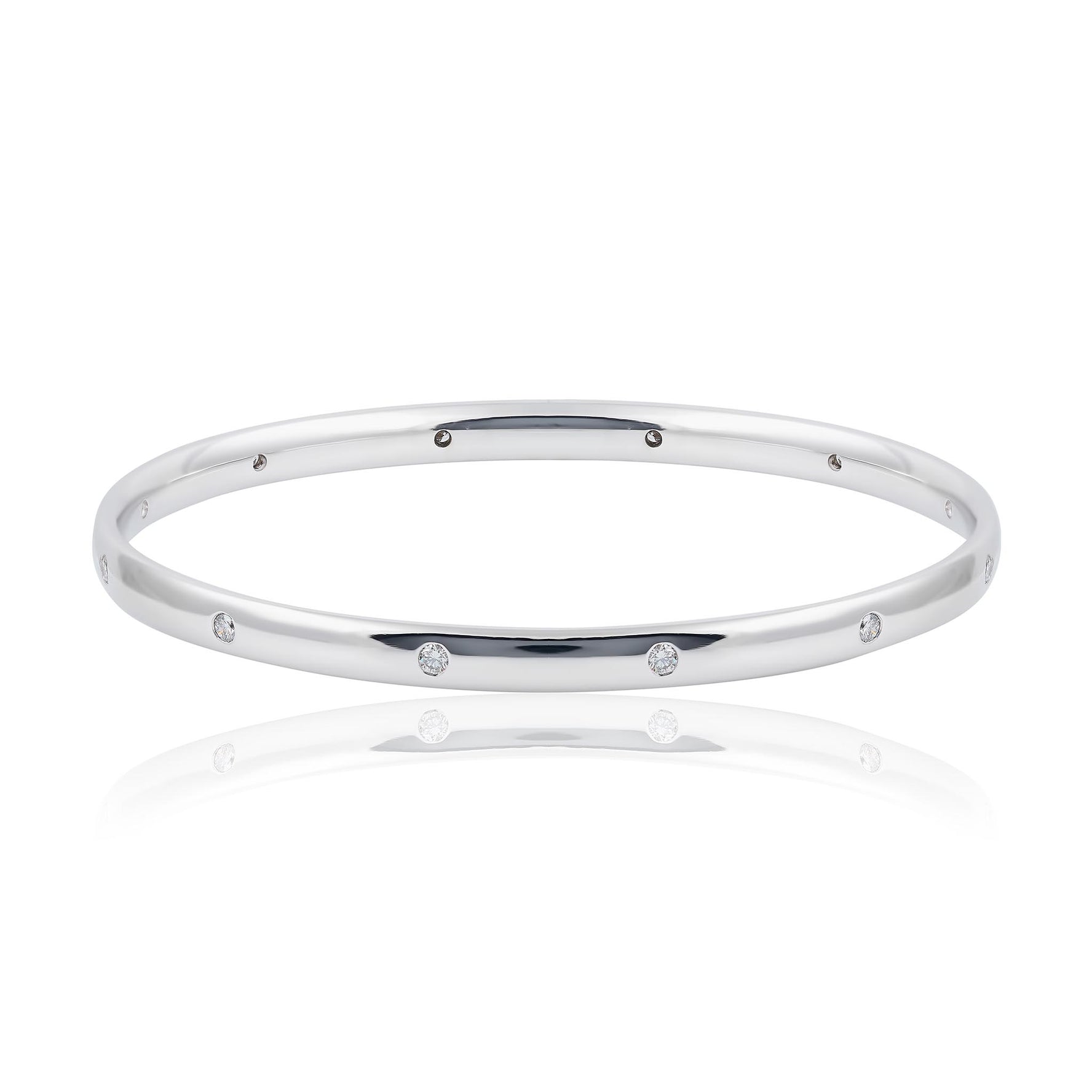 Diamond set bangle