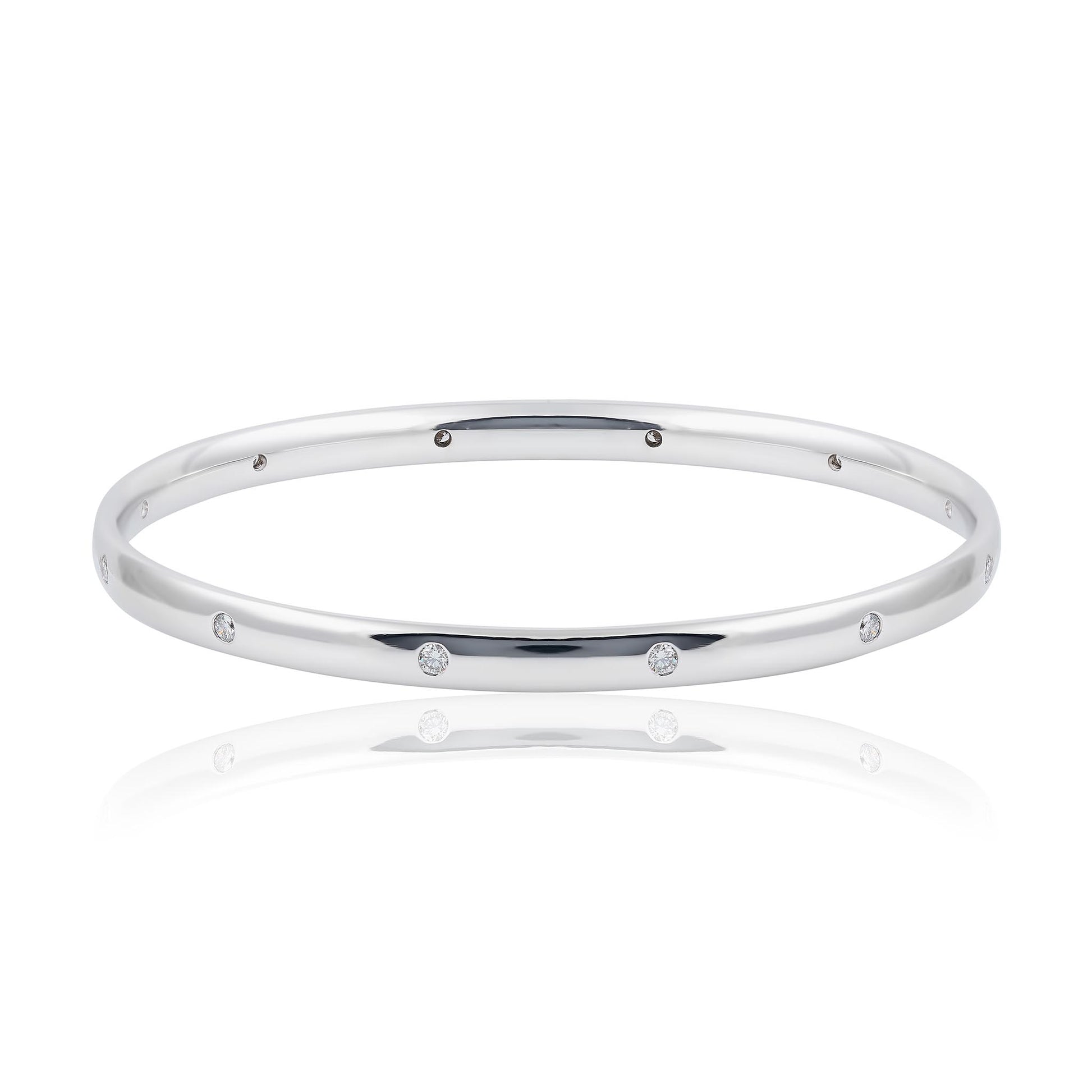 Diamond set bangle