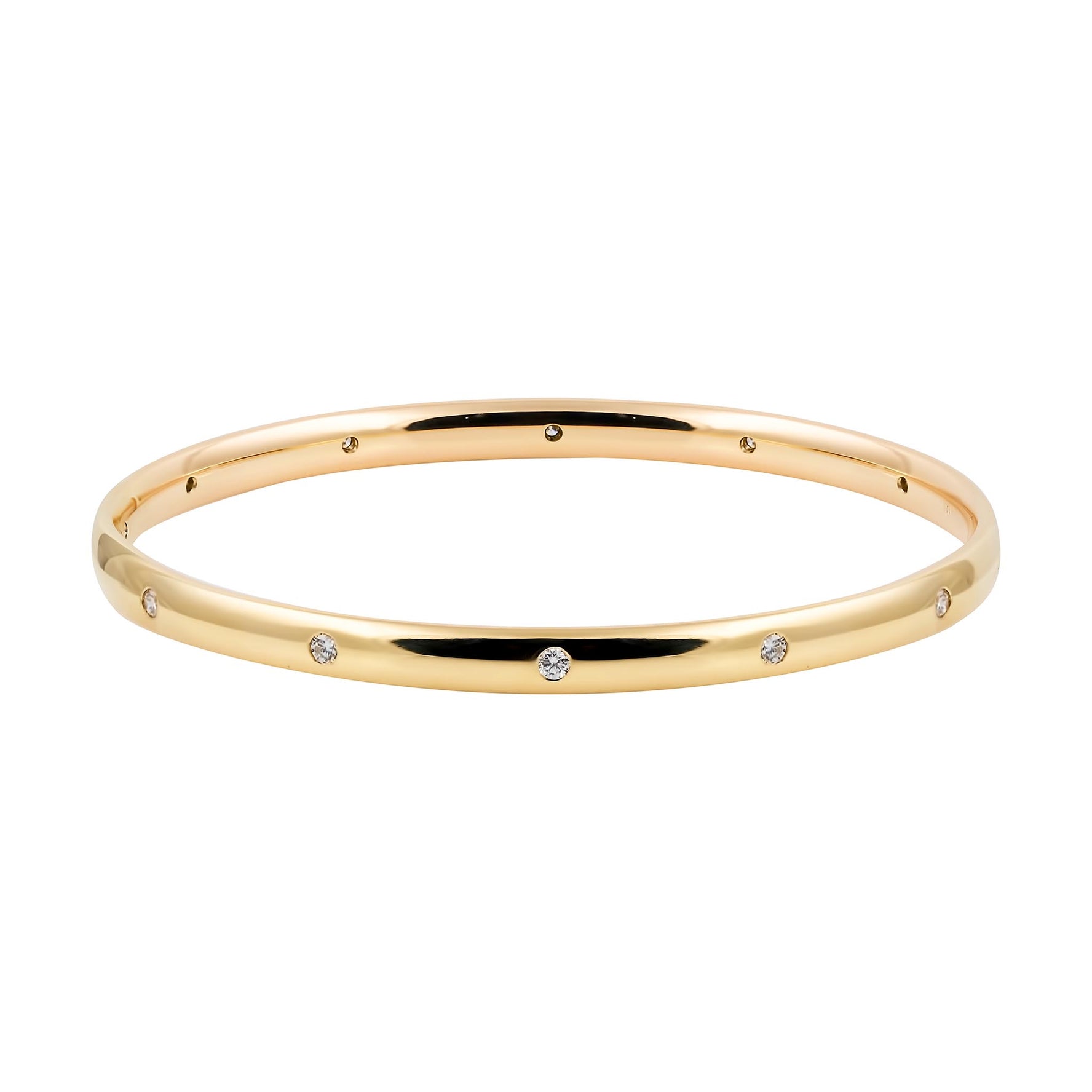 Diamond Set Bangle
