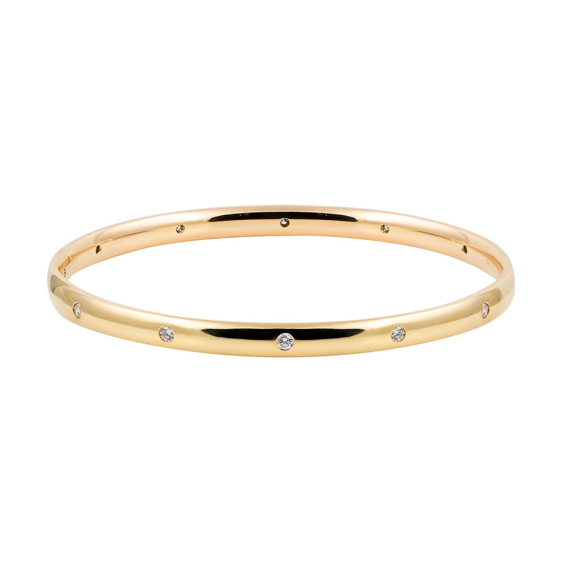Diamond Set Bangle