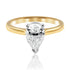 Pear Cut Diamond Engagement Ring