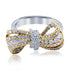 Diamond Bow Ring