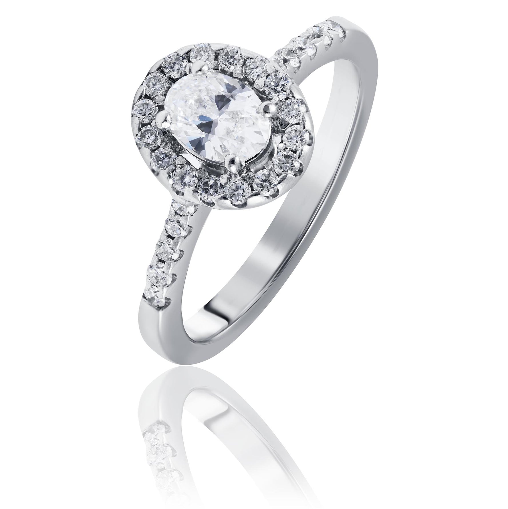 Oval Diamond Ring