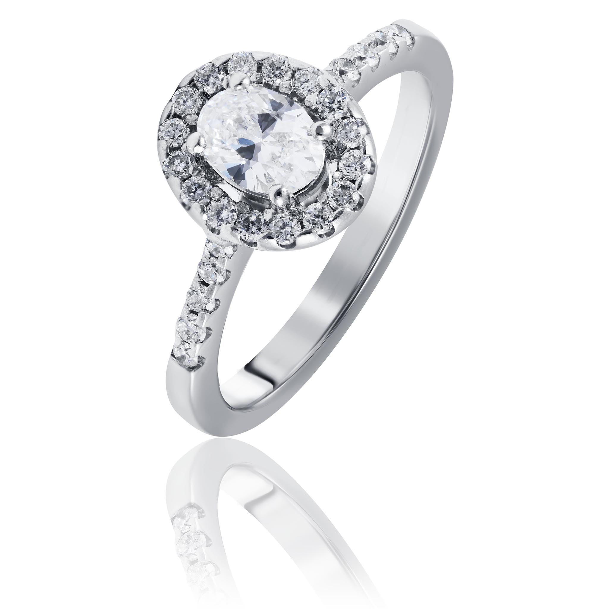 Oval Diamond Ring