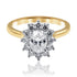 Oval Diamond Engagement Ring