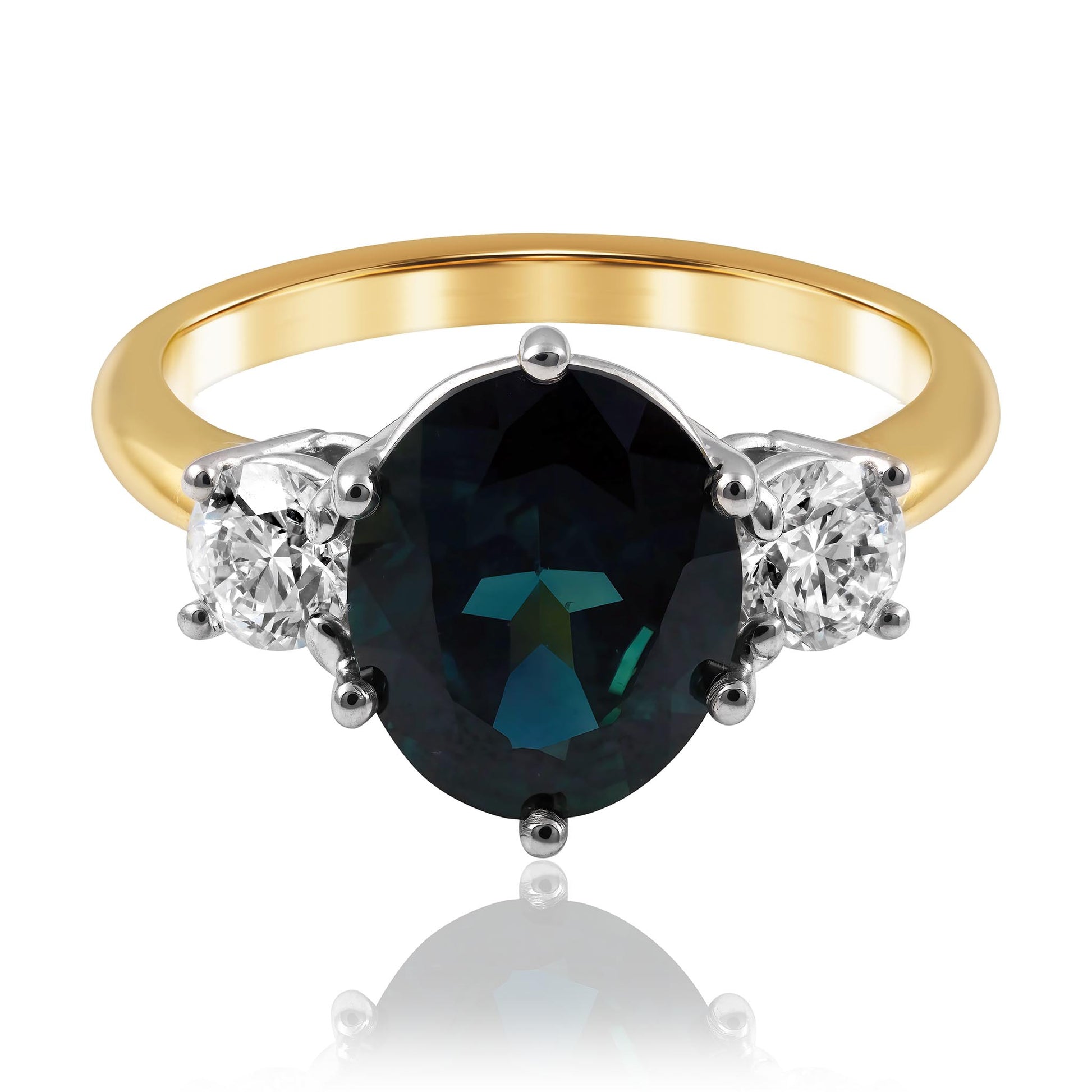 Parti Sapphire Ring