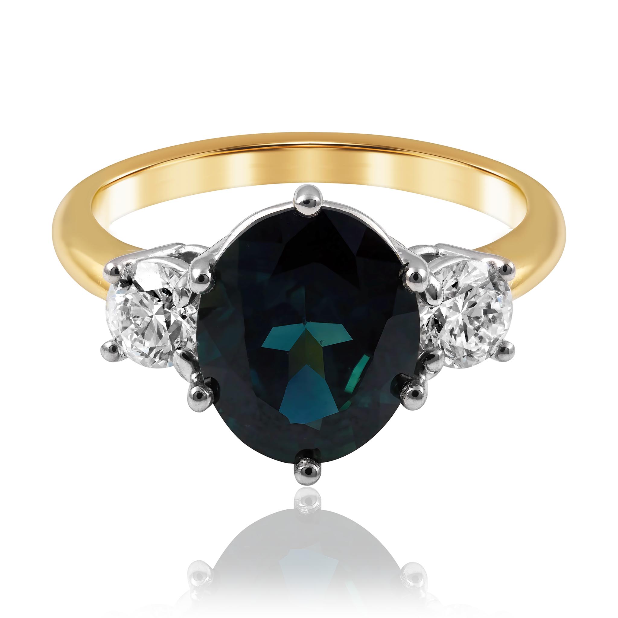 Parti Sapphire Ring