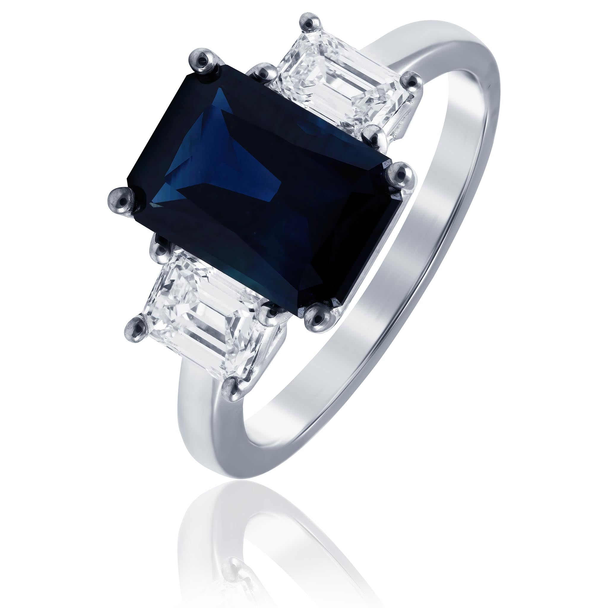 Australian Sapphire Engagement Ring