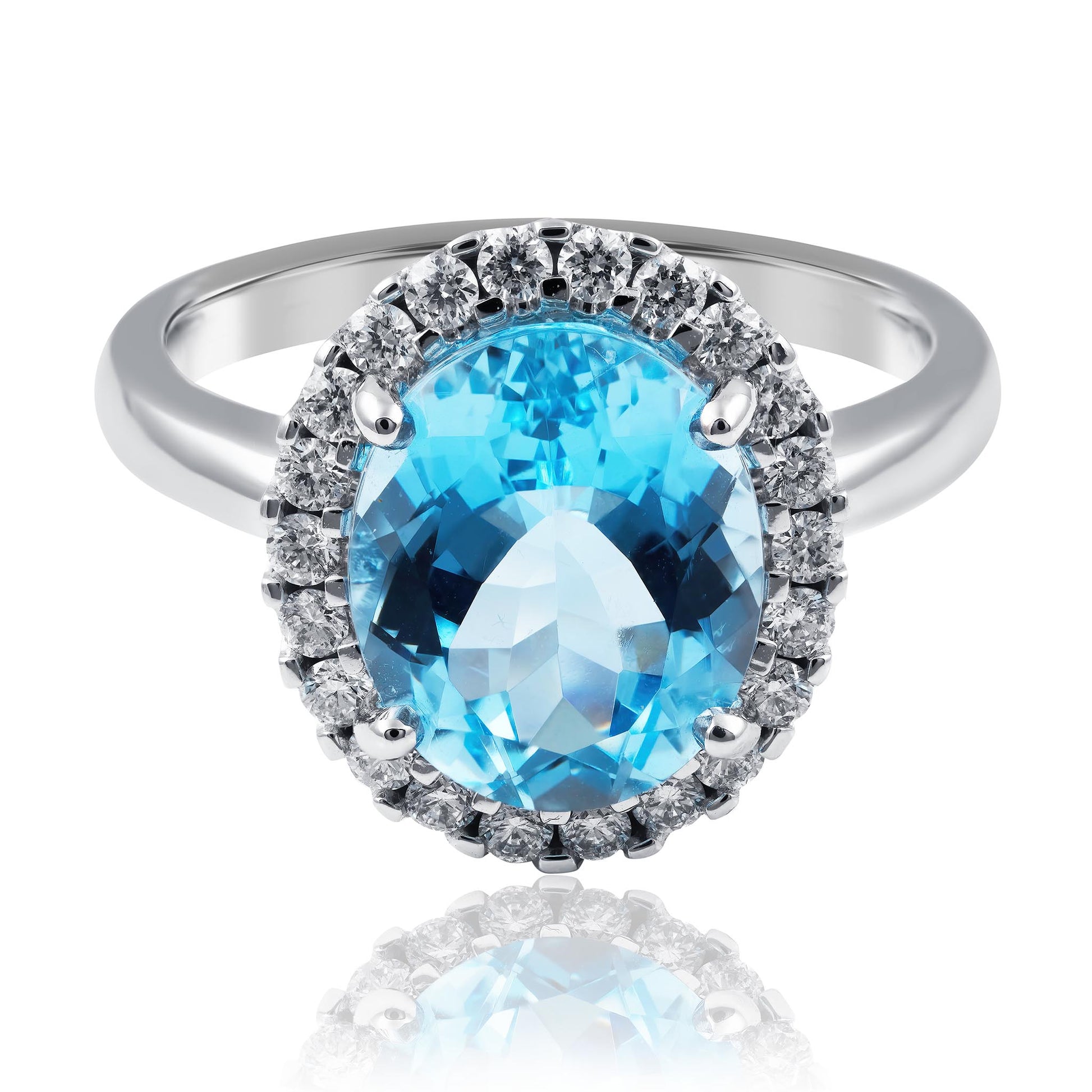 Aquamarine Ring