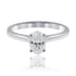 0.80ct Oval Cut Diamond Engagement Ring