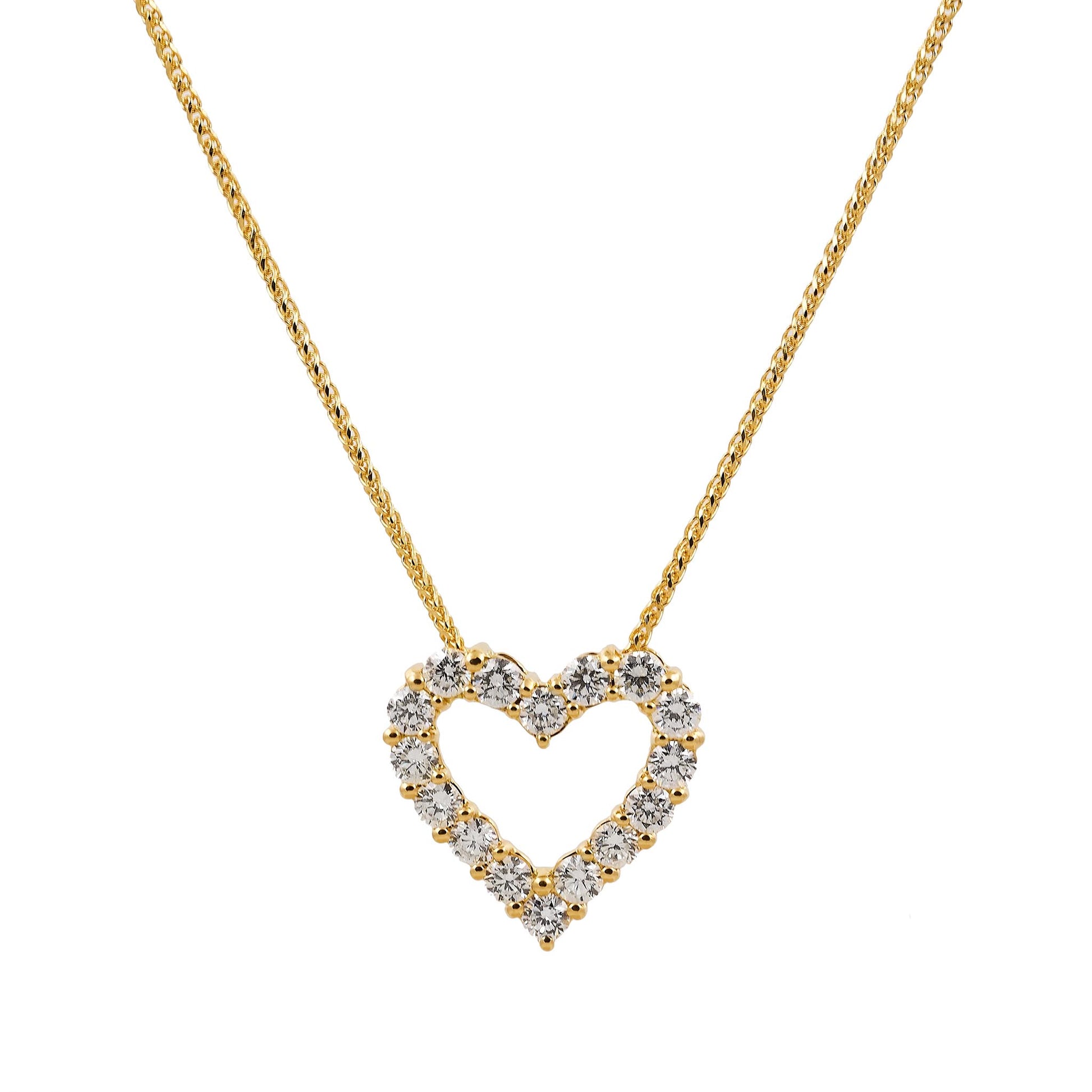 Diamond Heart Pendant