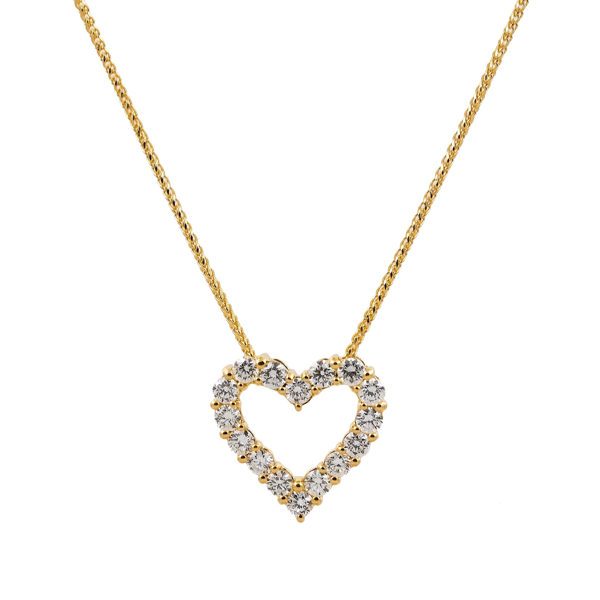 Diamond Heart Pendant