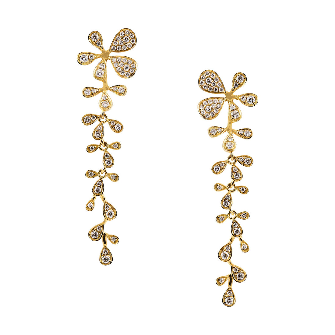 Diamond Drop Earring