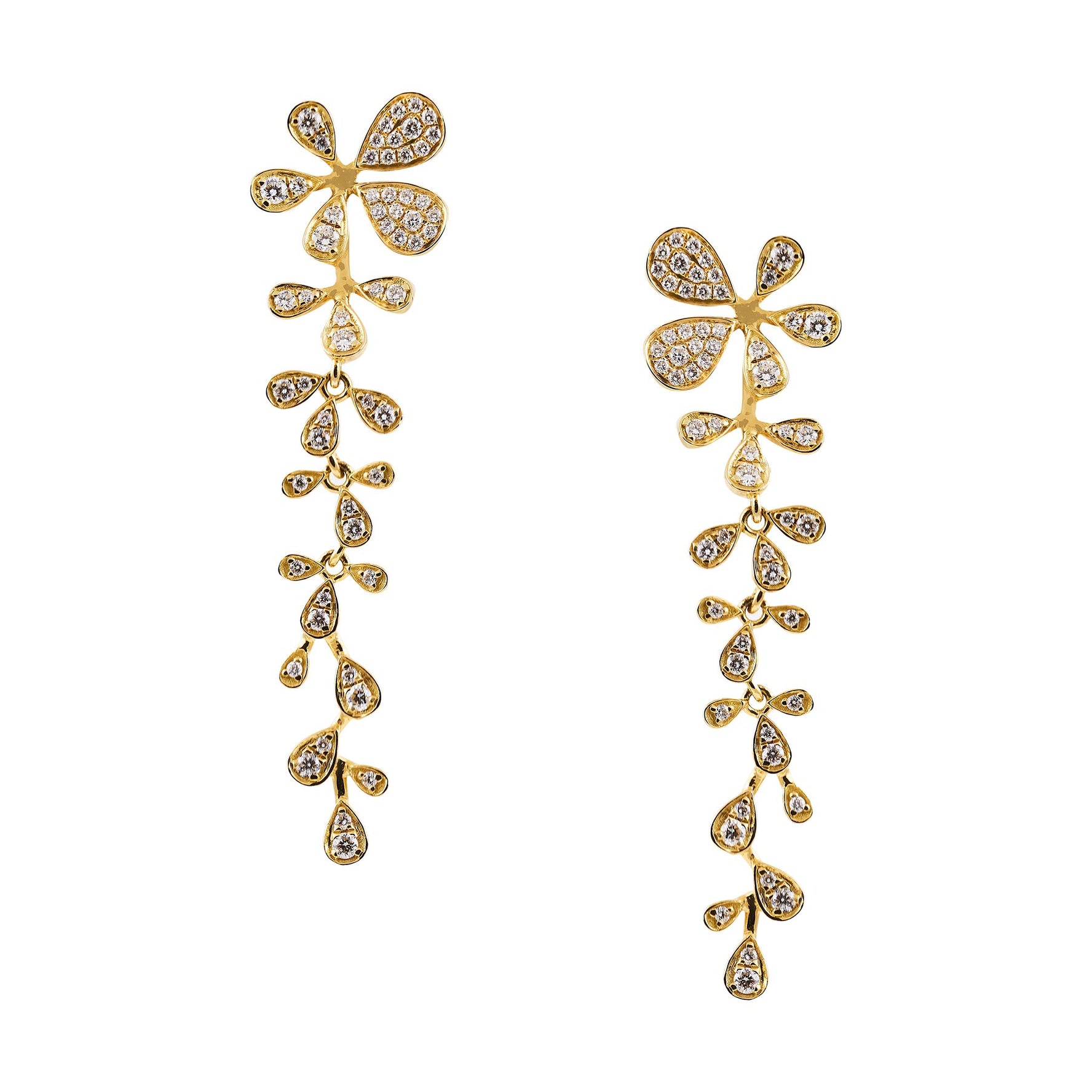 Diamond Drop Earring