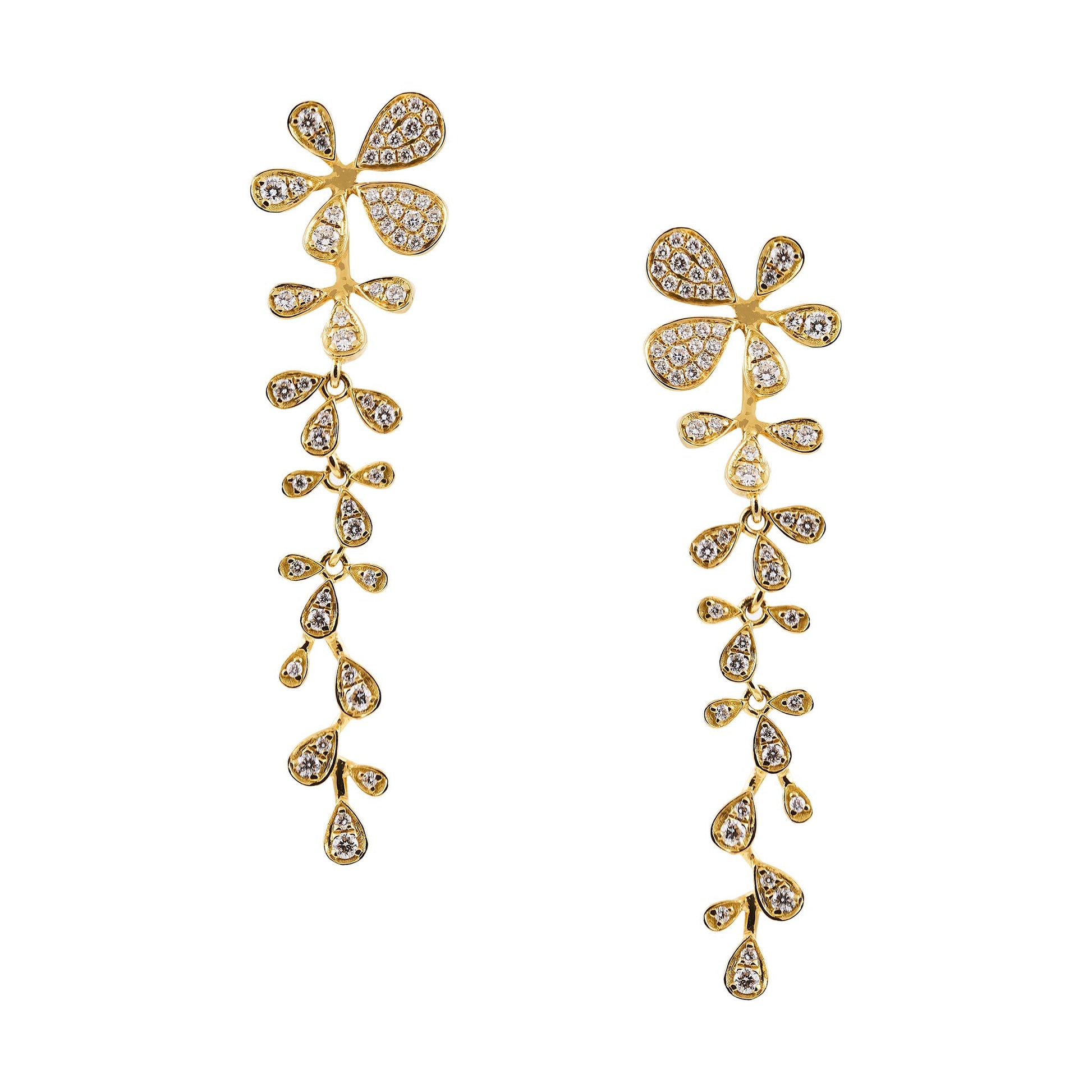 Diamond Drop Earring