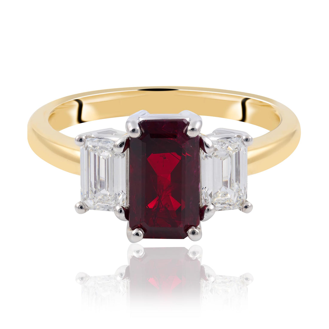 Emerald Cut Engagement Ring