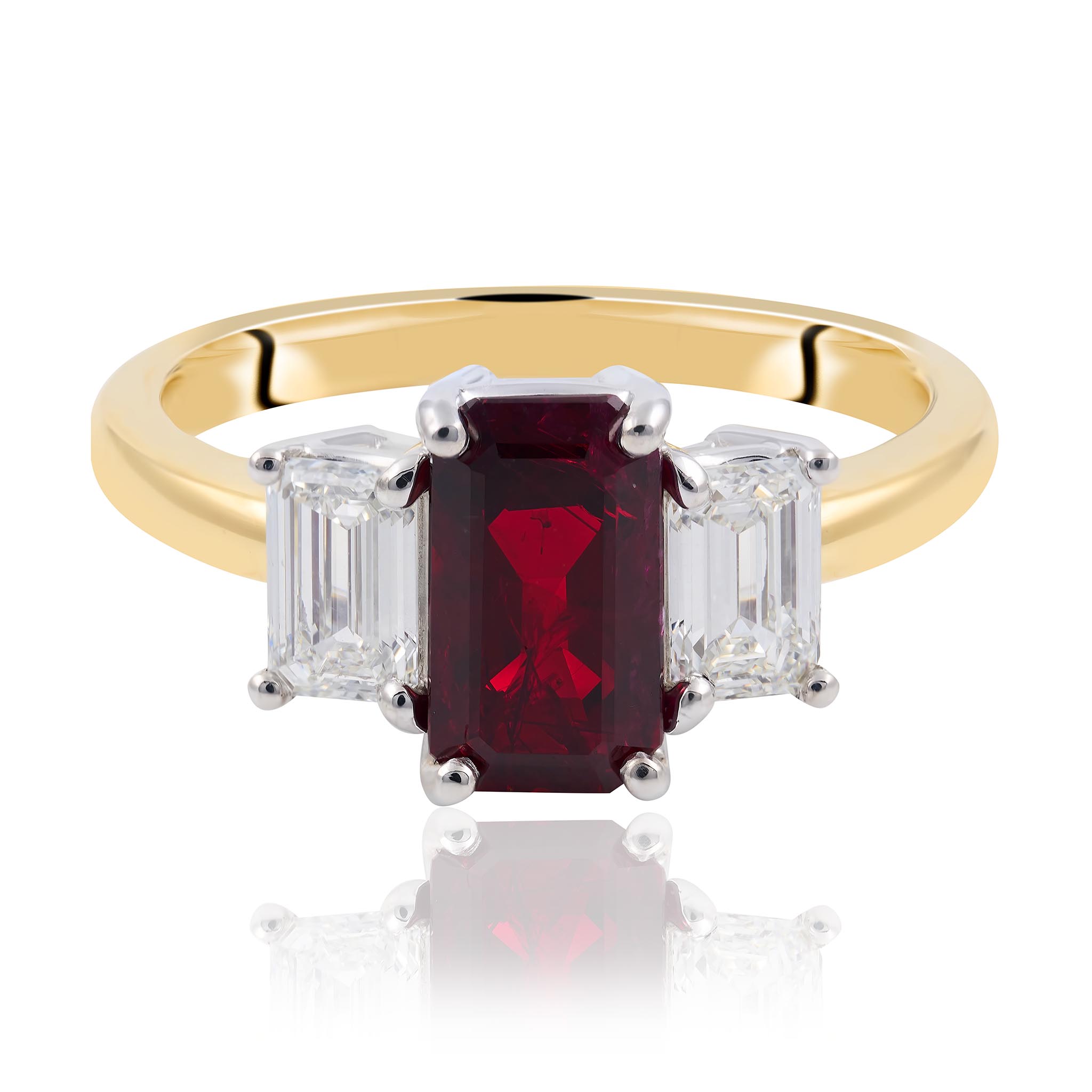 Emerald Cut Engagement Ring