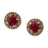Ruby Stud Earrings