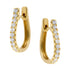 Diamond Hoop Earrings