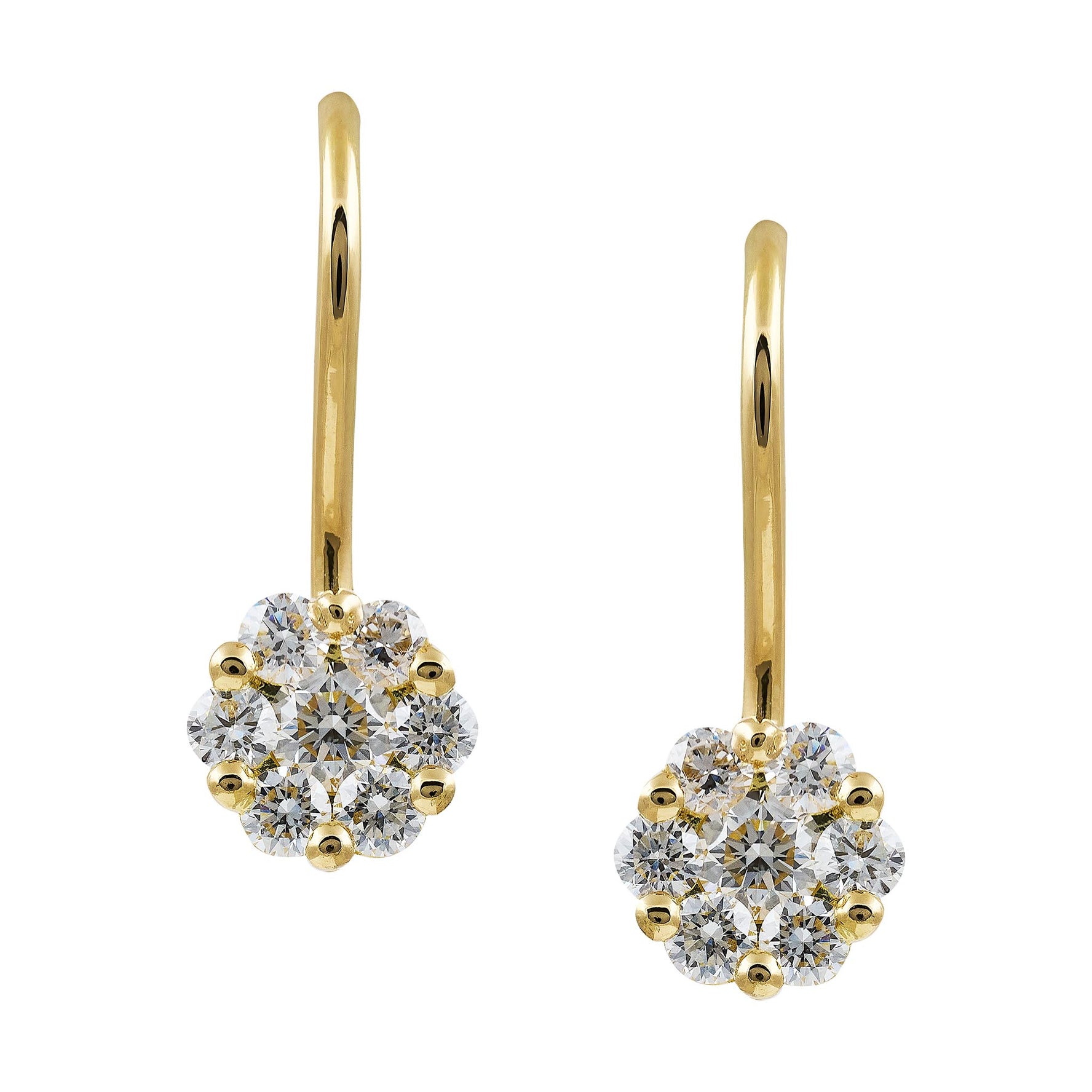 Diamond Drop Earrings