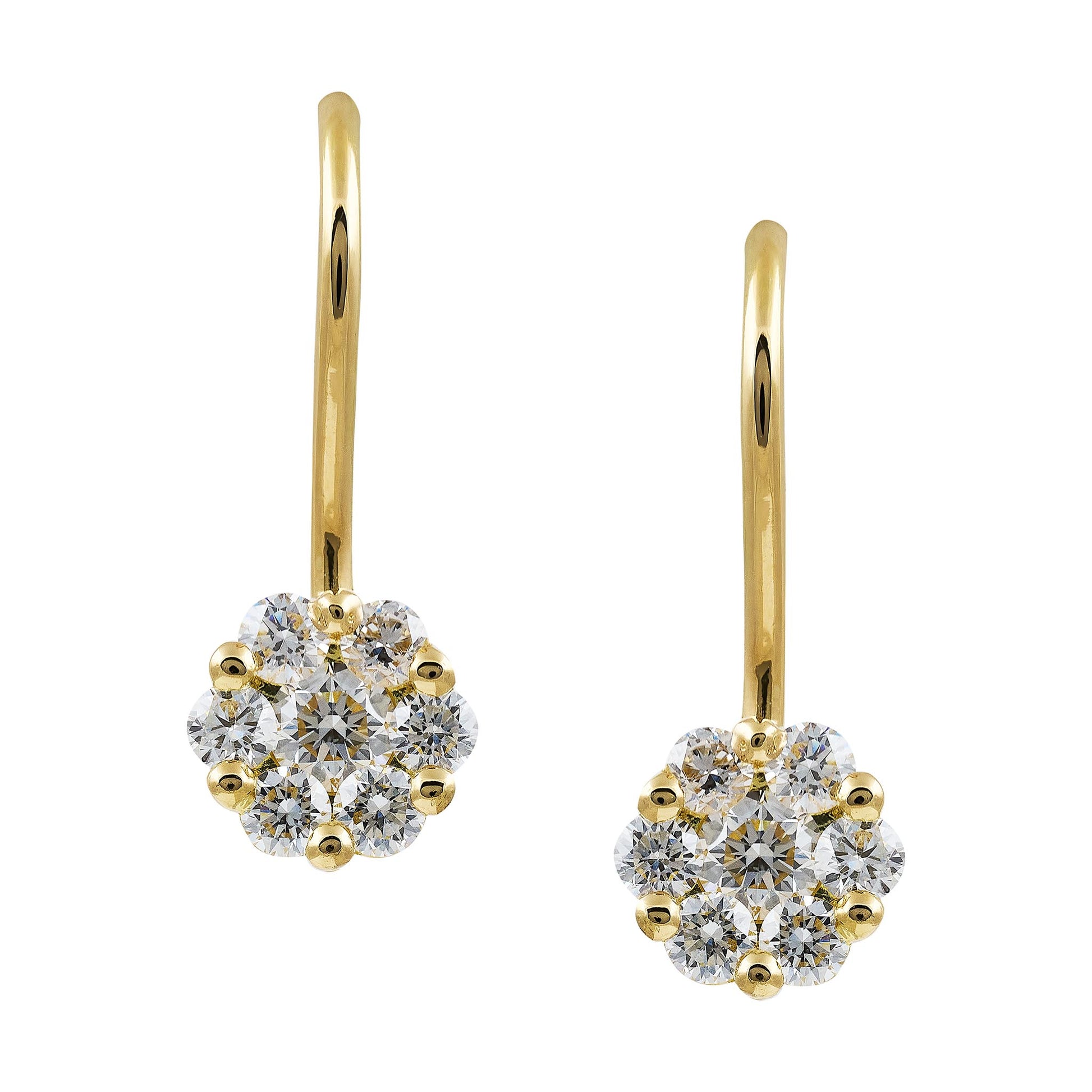 Diamond Drop Earrings
