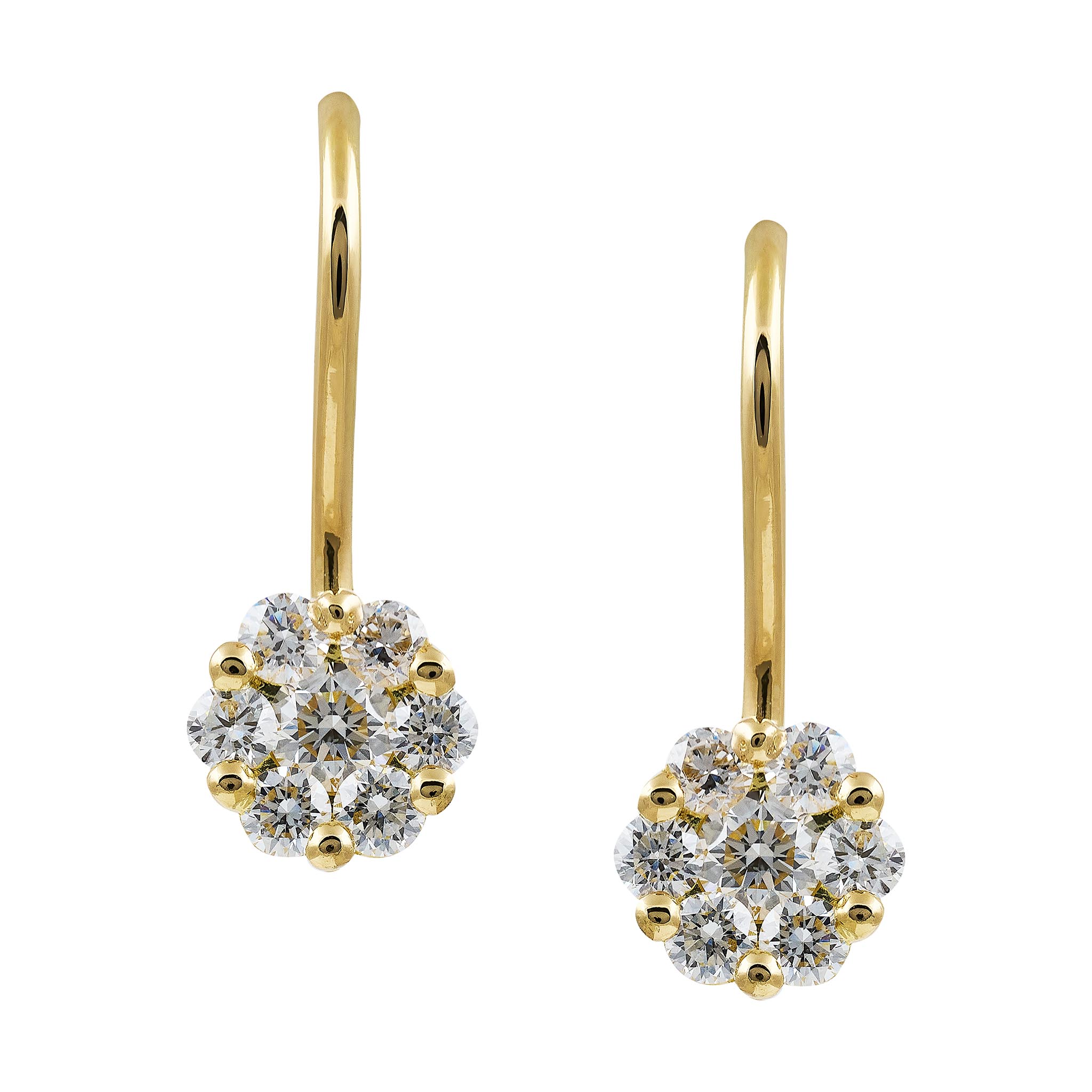 Diamond Drop Earrings