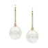 Pearl & Diamond Earrings 18ct Pearl Earrings