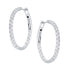 Diamond Hoop Earrings Hoop Earrings Diamond Hoop Earrings