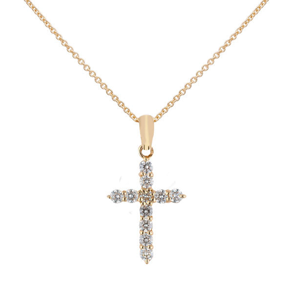 Diamond Cross Pendant
