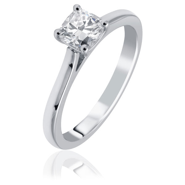 Cushion Cut Diamond Engagement Rings