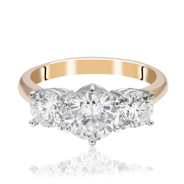 Diamond engagement ring