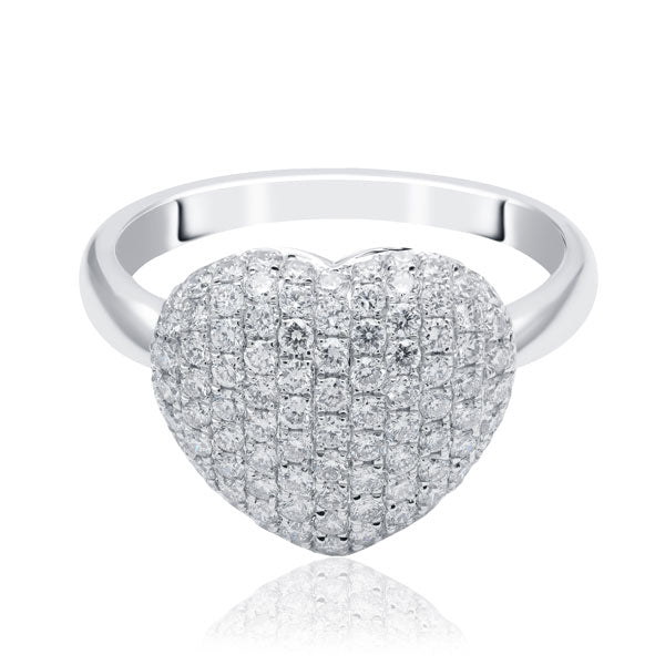 Diamond Cluster Ring