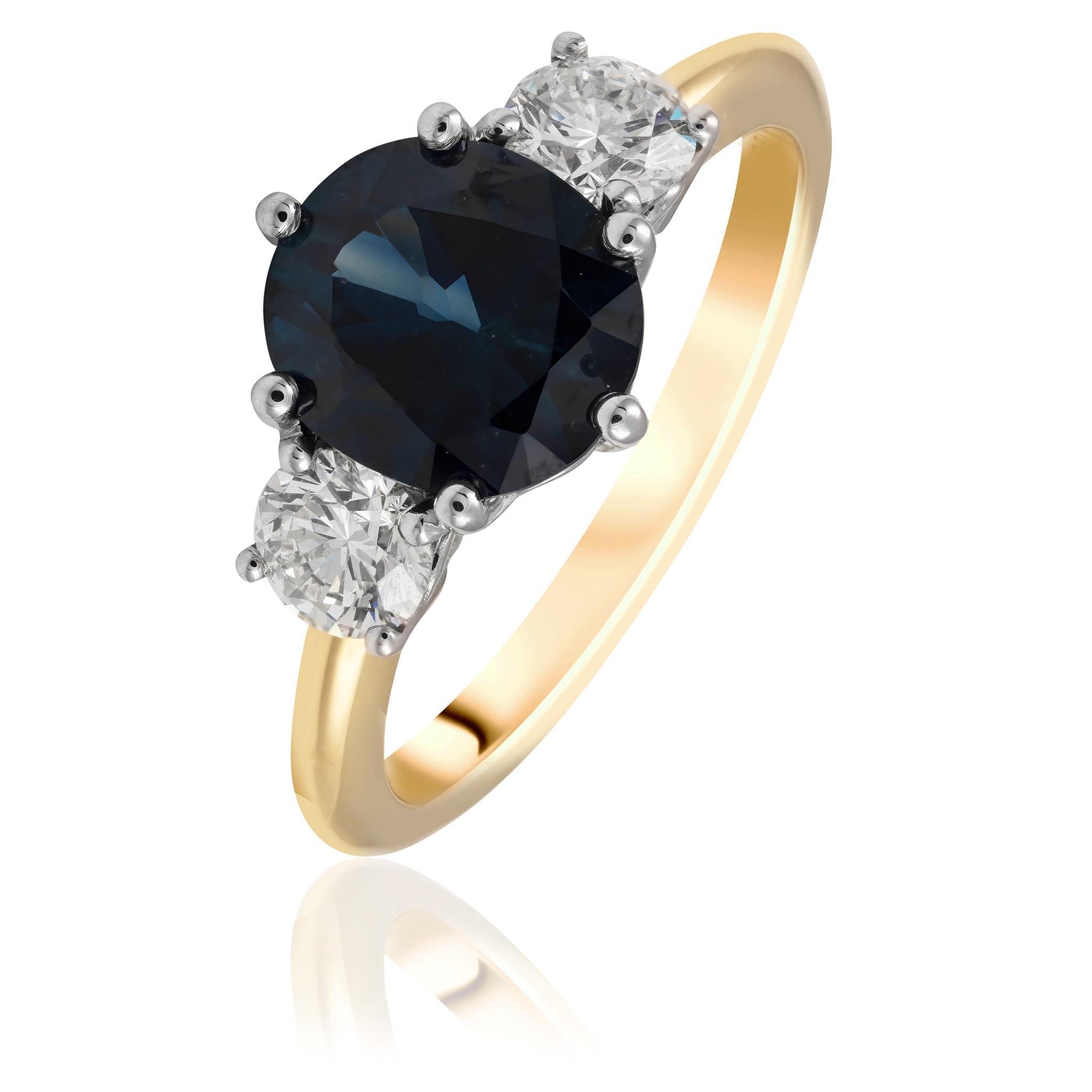 Sapphire and Diamond Ring