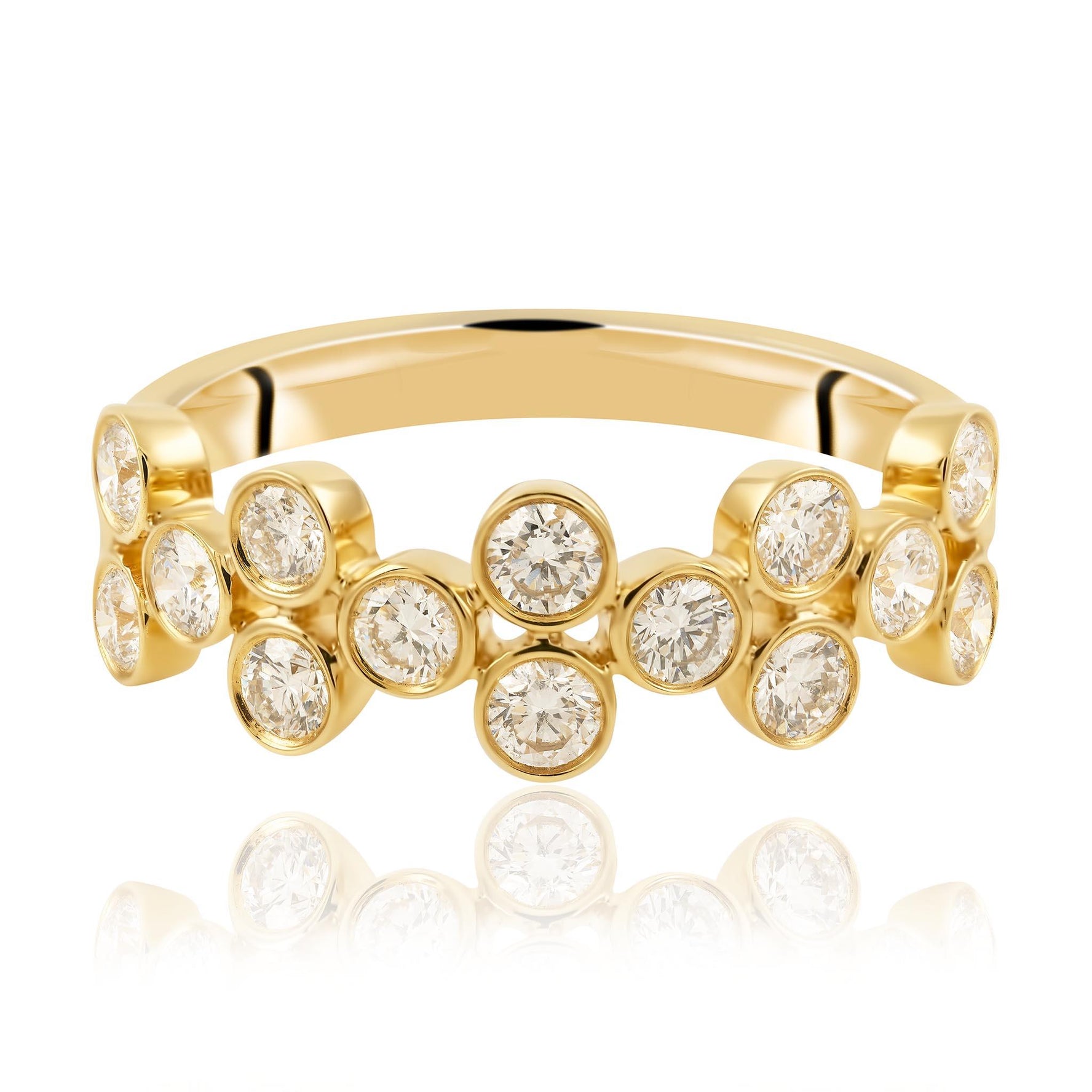 Diamond Spray Ring, Cocktail Ring