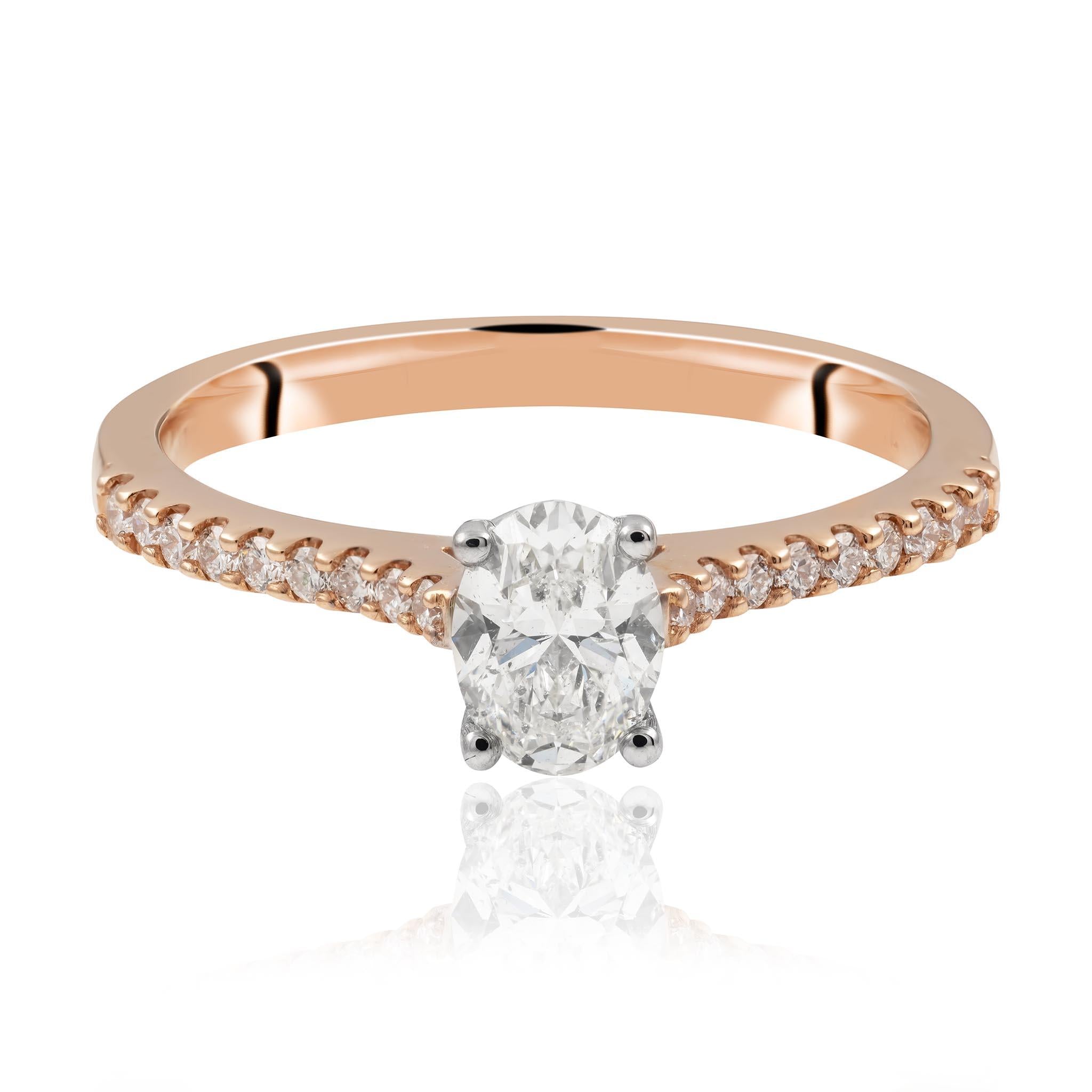 Oval Cut Diamond Engagement Ring Brisbane
