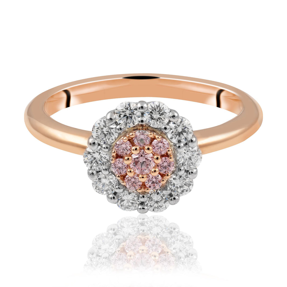 Pink Diamond Ring