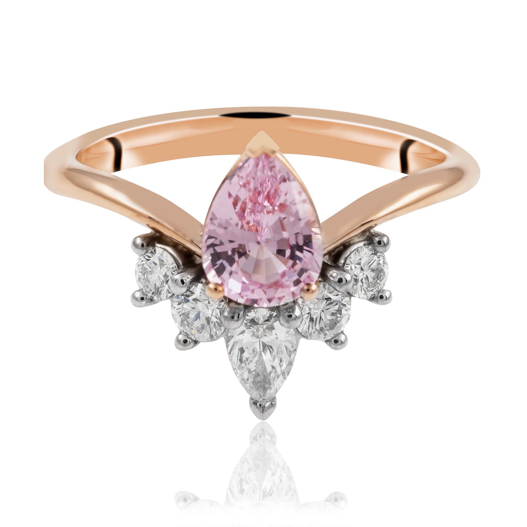 Pink Sapphire Ring